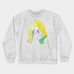 Crying Crewneck Sweatshirt